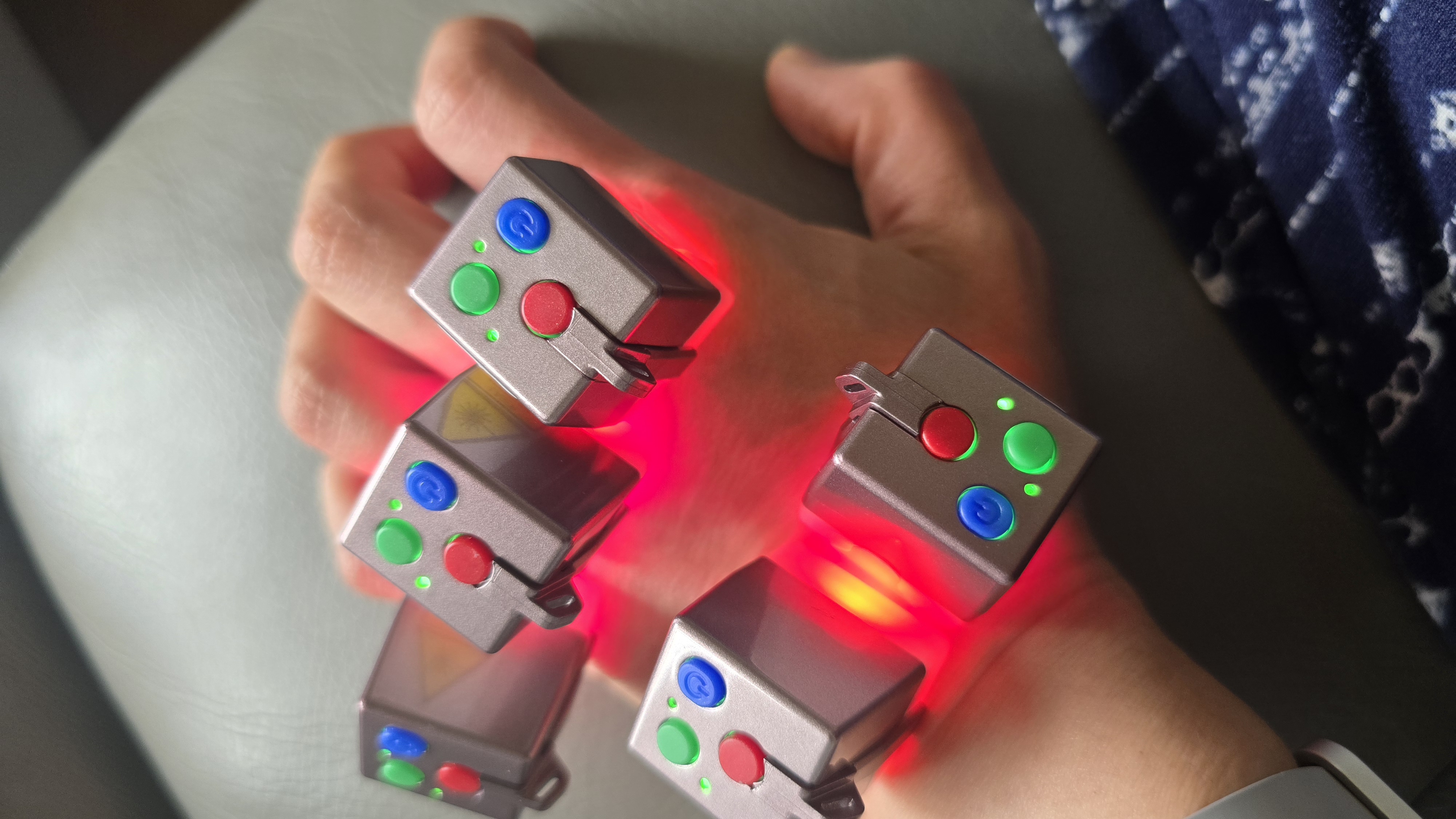 RootCare home-use device example on the hand